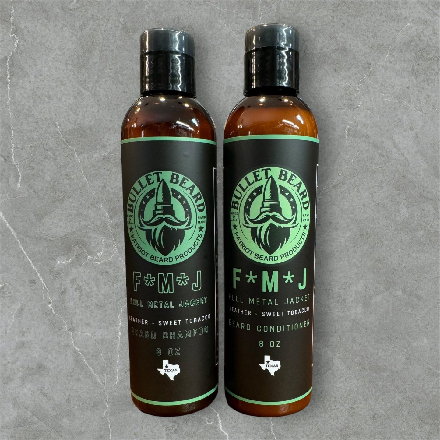 Beard Shampoo and Conditioner Set (8oz bottles)